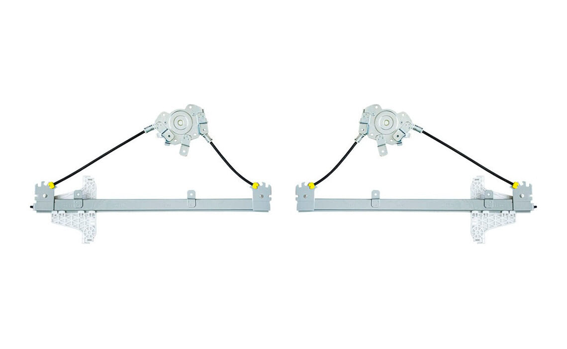 Par De Elevadores De Cristal Eléctricos Sin Motor Delanteros