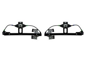 Par De Elevadores De Cristal Manuales Traseros