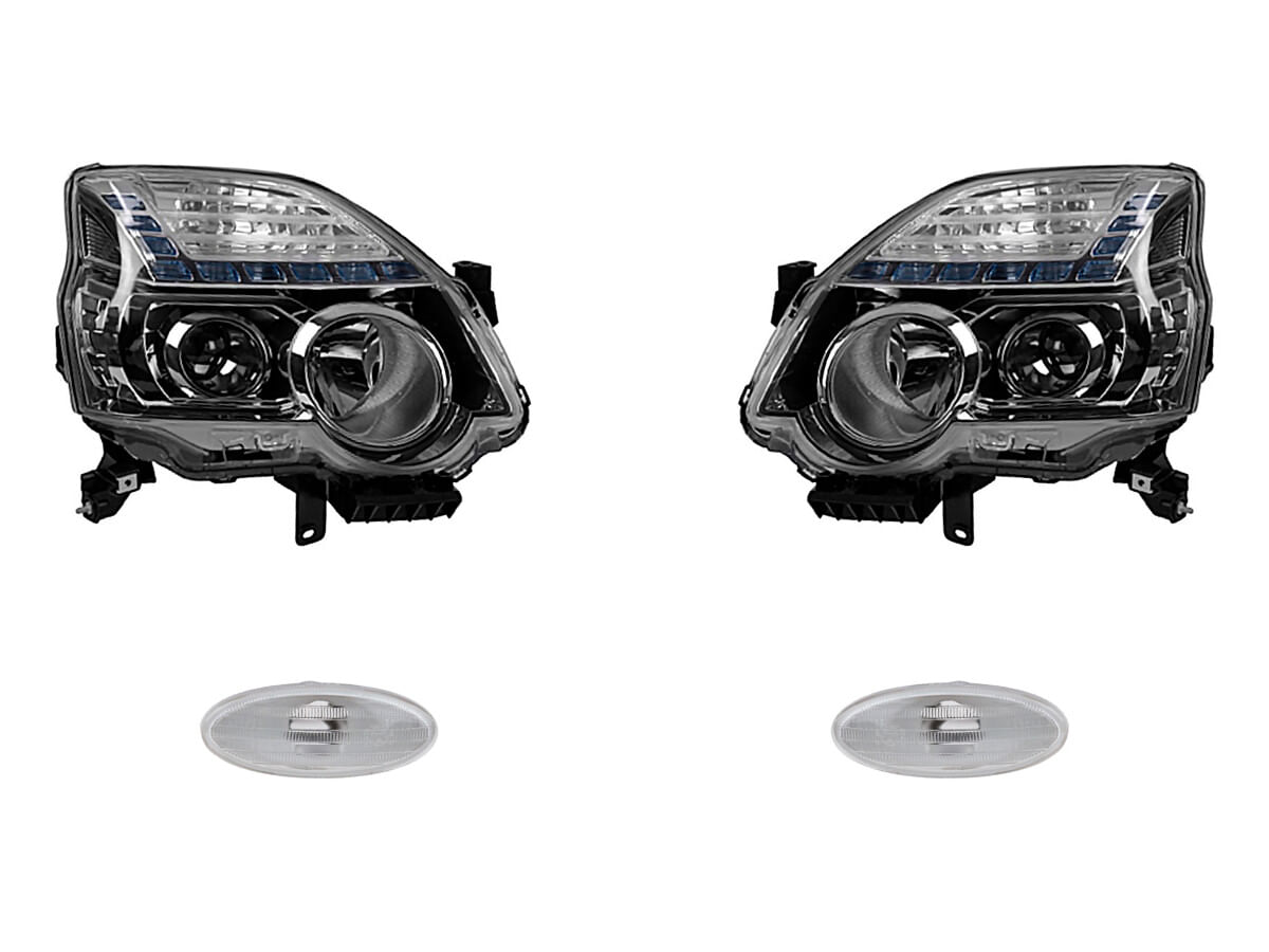 Kit De Faros Para Foco Xenón Y Cuartos (4 Piezas)