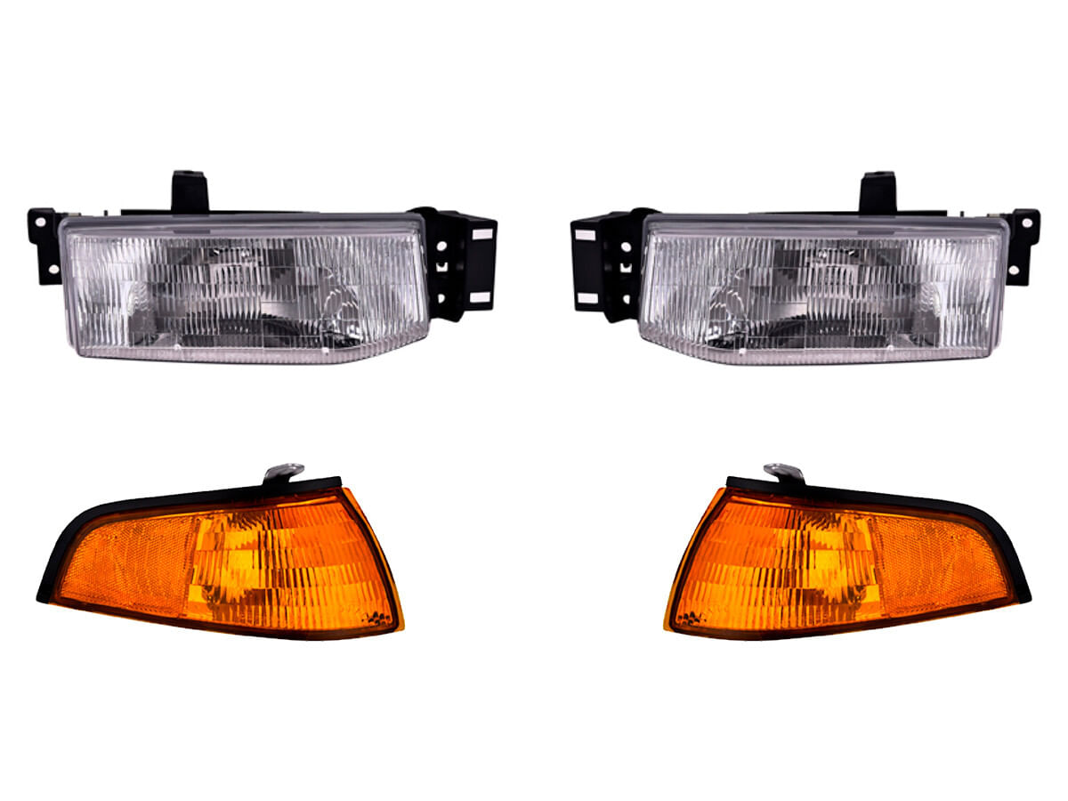 Kit De Faros Sin Foco Y Cuartos (4 Piezas)
