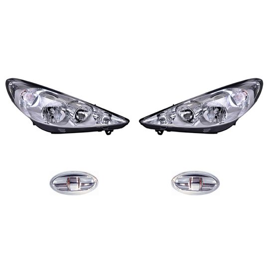 depo-kit-de-faros-para-foco-halogeno-sin-foco-con-motor-y-cuartos-4-piezas-peugeot-207-2009-2011-207-0