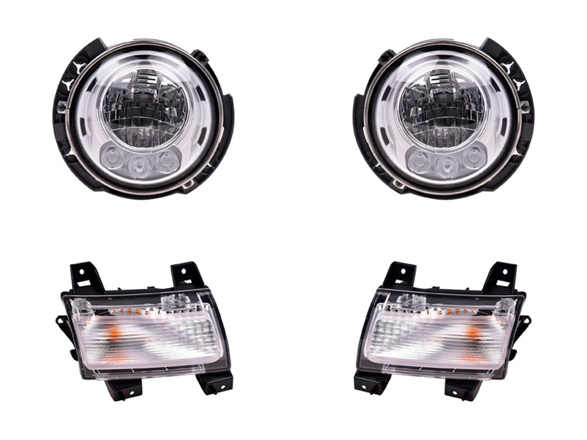 Kit De Faros Con Leds Y Cuartos Sin Luz De Día (4 Piezas)