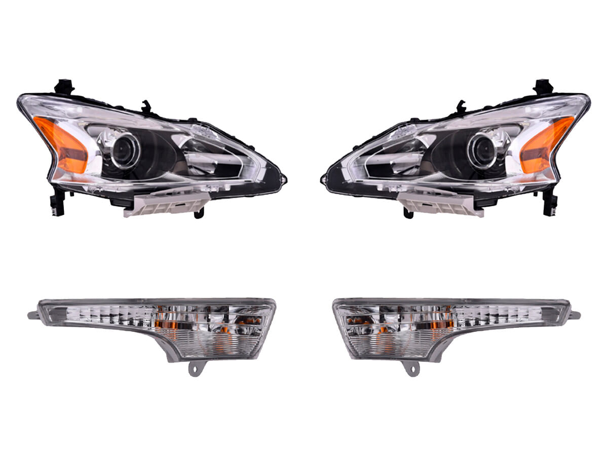 Kit De Faros Para Foco Halógeno Y Cuartos (4 Piezas)