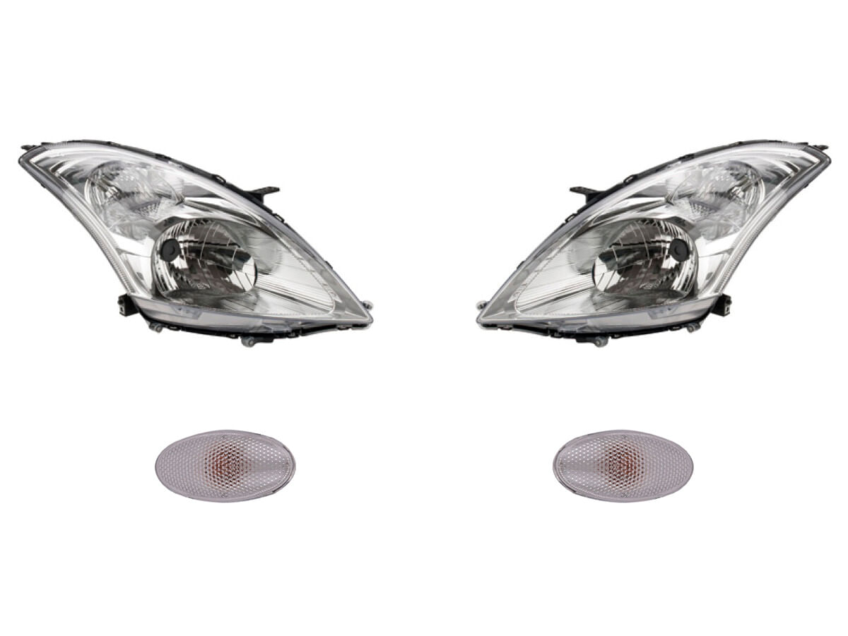 Kit De Faros Para Foco Halógeno Sin Foco Y Cuartos (4 Piezas)