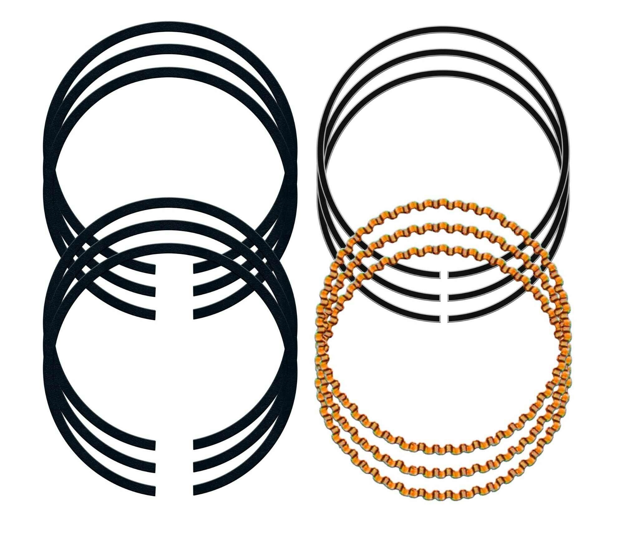 Anillos Para Pistón 0.50 Cromado