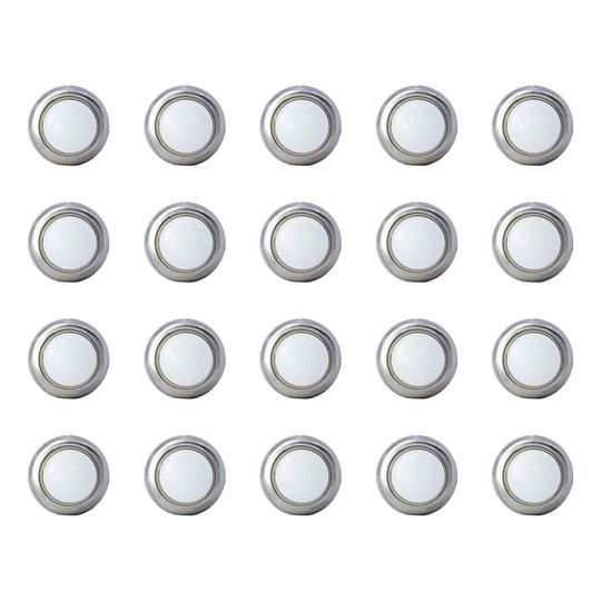tunelight-plafones-tipo-boton-redondos-2-leds-luz-ambar-roja-cromado-20-piezas-0