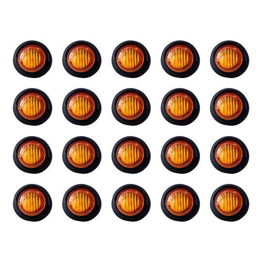 tunelight-plafones-tipo-boton-redondos-2-leds-luz-ambar-20-piezas-0