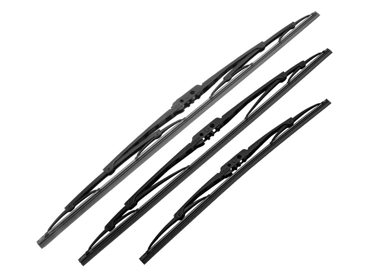 Kit De 3 Plumas Limpiaparabrisas Convencional