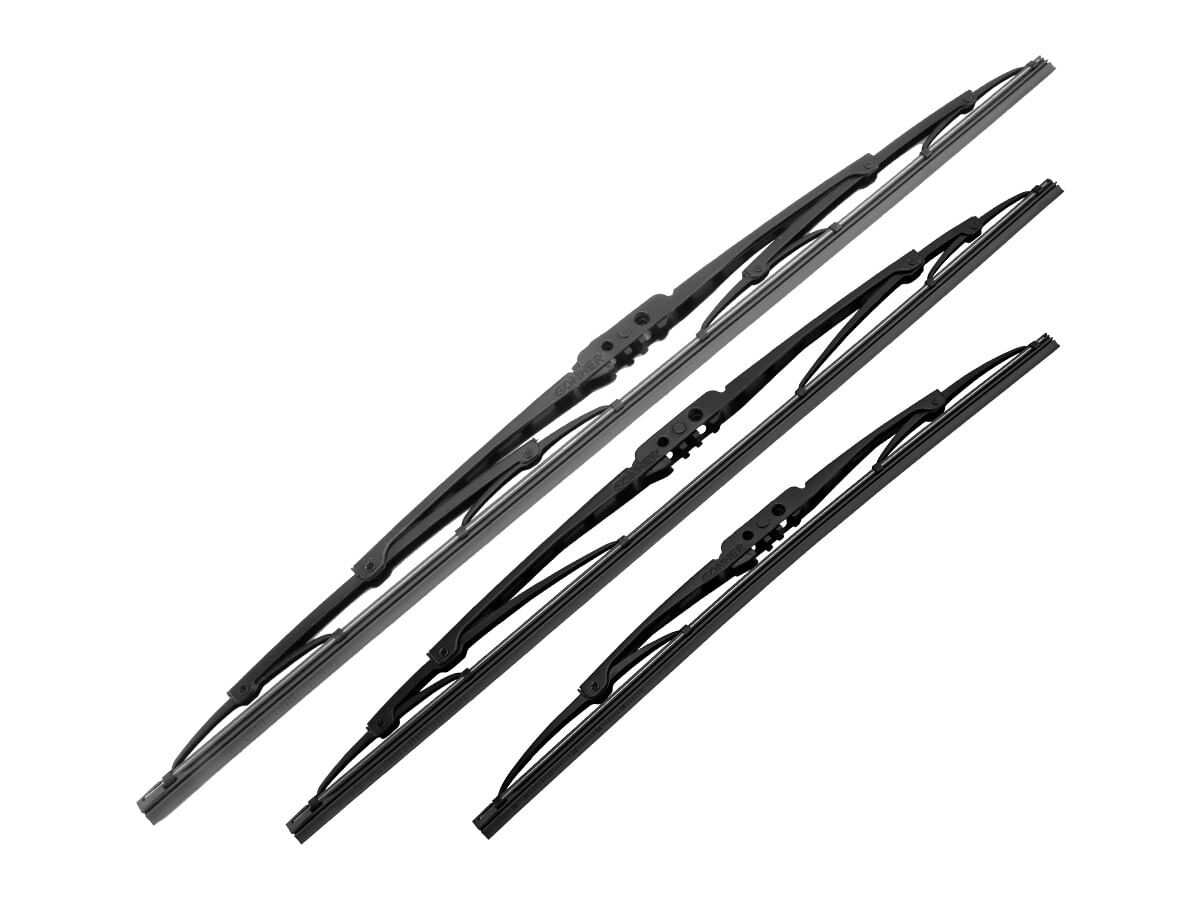 Kit De 3 Plumas Limpiaparabrisas Convencional