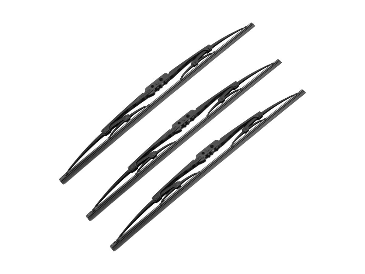 Kit De 3 Plumas Limpiaparabrisas Convencional