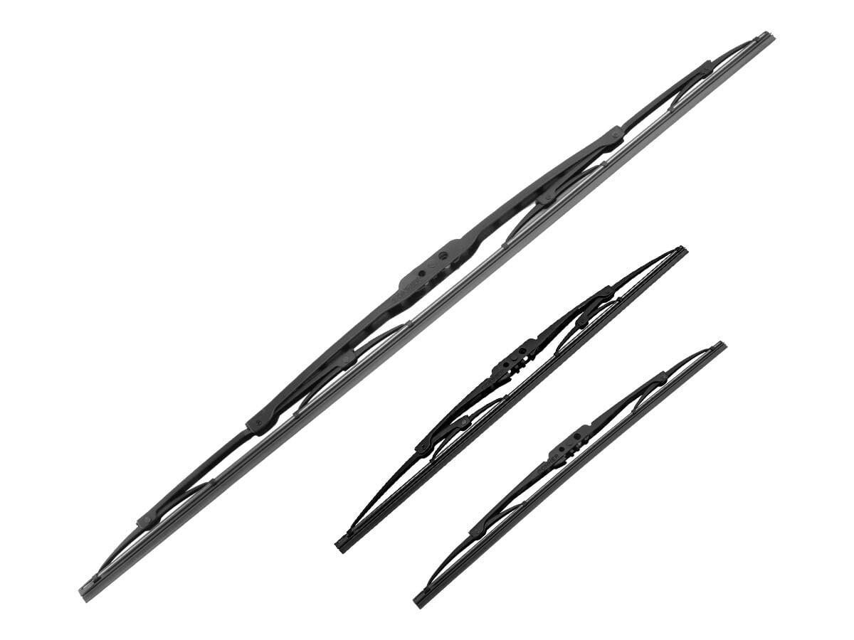 Kit De 3 Plumas Limpiaparabrisas Convencional