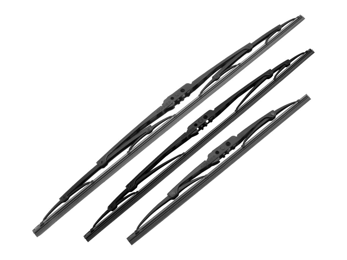 Kit De 3 Plumas Limpiaparabrisas Convencional