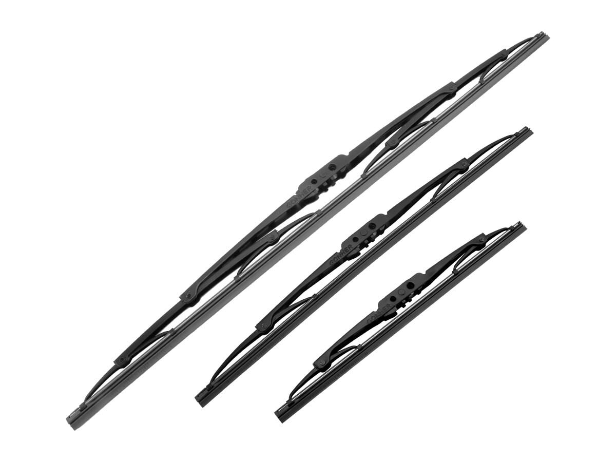 Kit De 3 Plumas Limpiaparabrisas Convencional