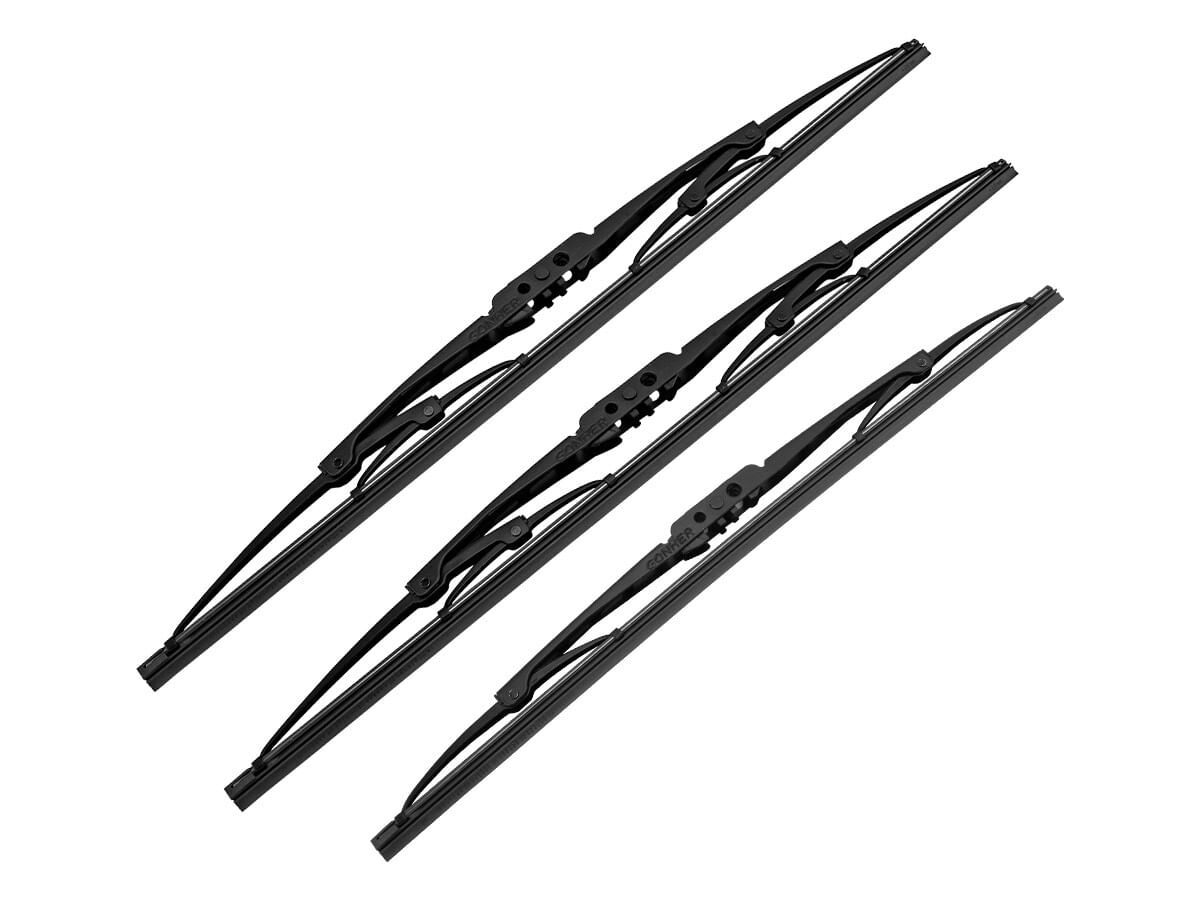 Kit De 3 Plumas Limpiaparabrisas Convencional
