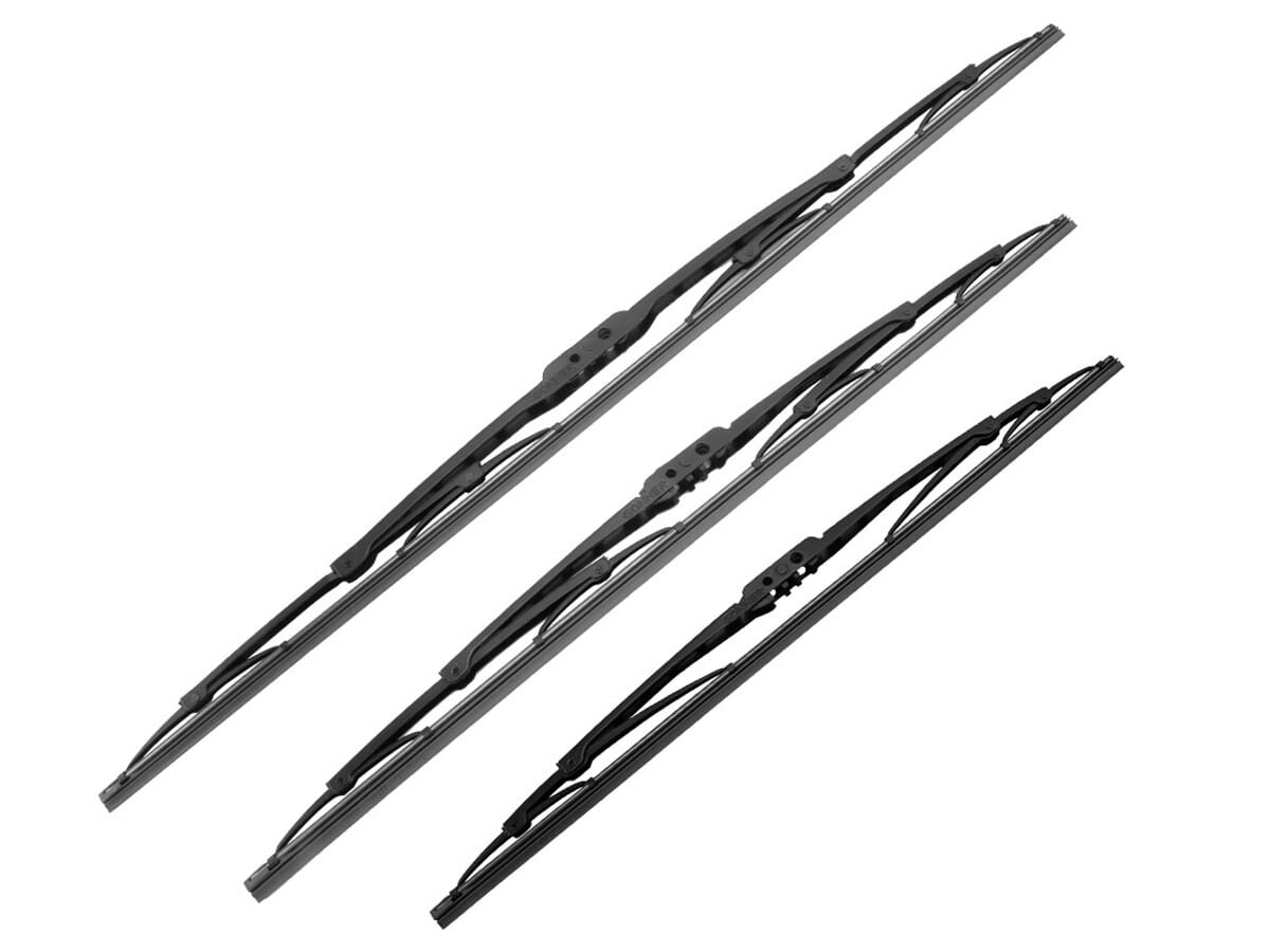 Kit De 3 Plumas Limpiaparabrisas Convencional