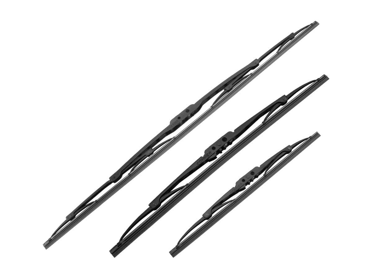 Kit De 3 Plumas Limpiaparabrisas Convencional