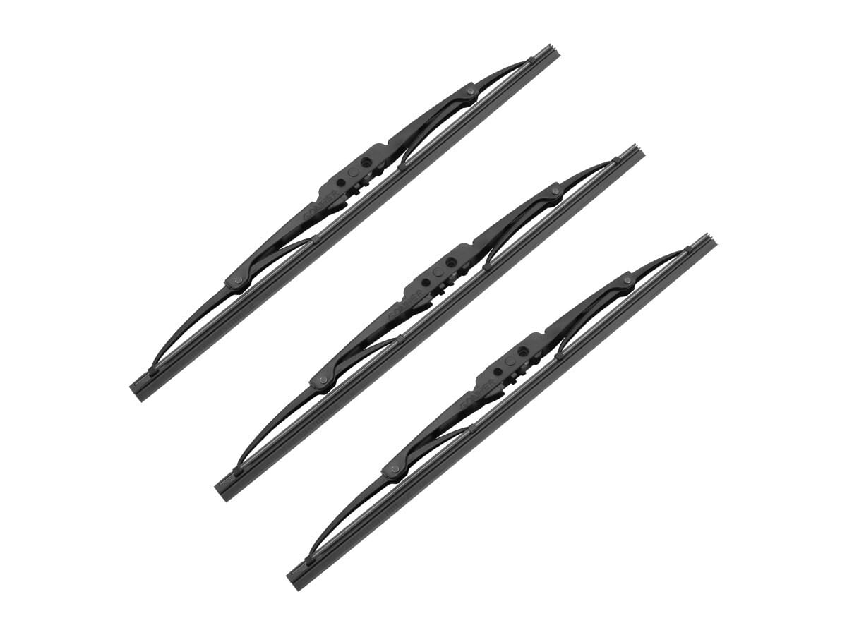 Kit De 3 Plumas Limpiaparabrisas Convencional