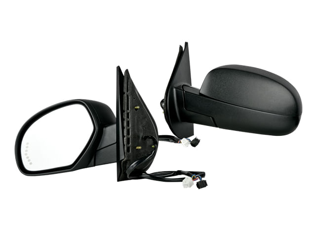 Espejo Negro/Corrrugado,Negro/Corrrugado Eléctrico