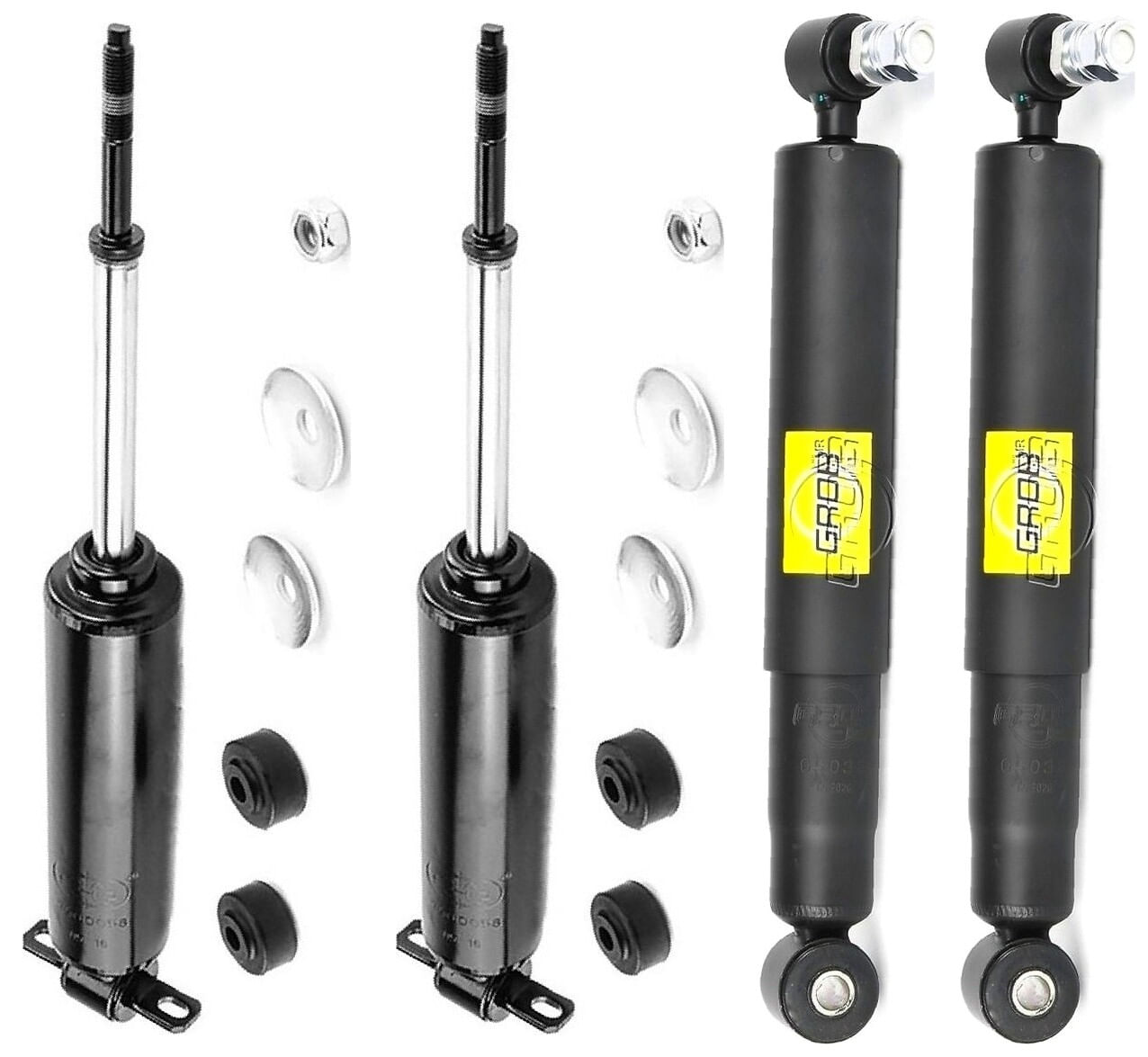 Kit De 4 Amortiguadores Hidráulicos