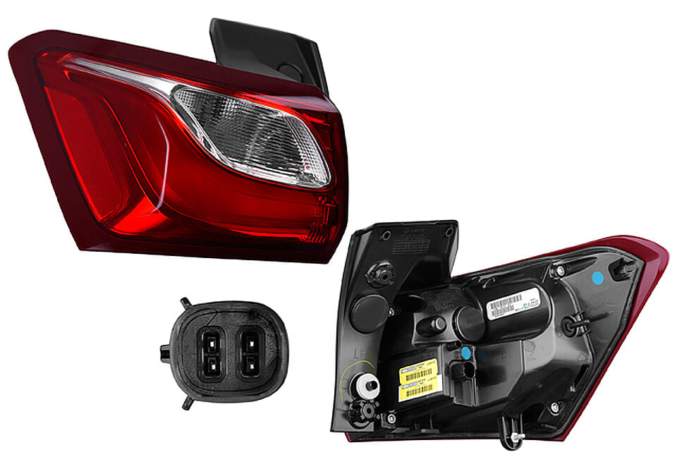 Calavera Exterior Con Leds Lado Conductor