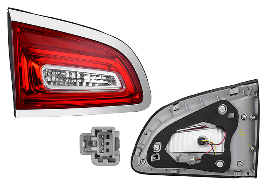 Calavera Interior Con Leds Lado Conductor
