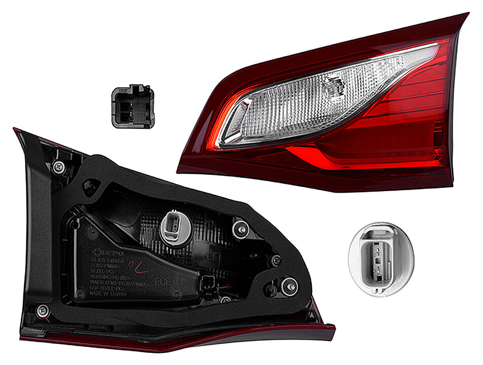 Calavera Interior Con Leds Lado Pasajero