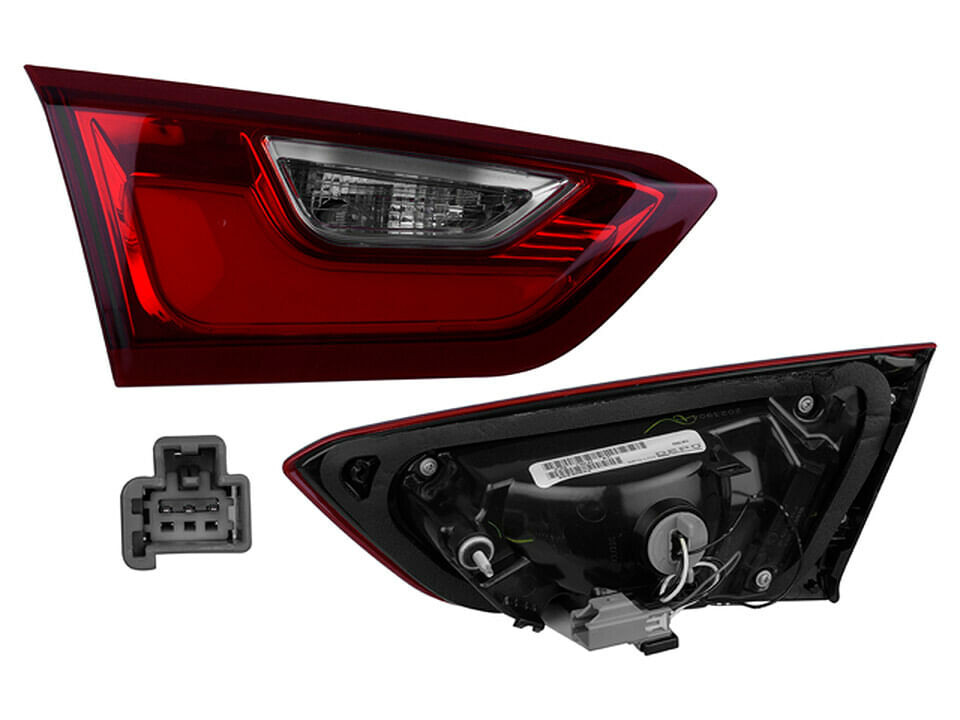 Calavera Interior Con Leds Lado Conductor