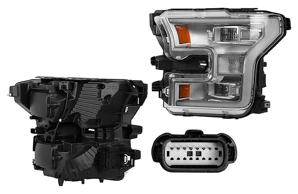 Faro Con Leds Lado Conductor