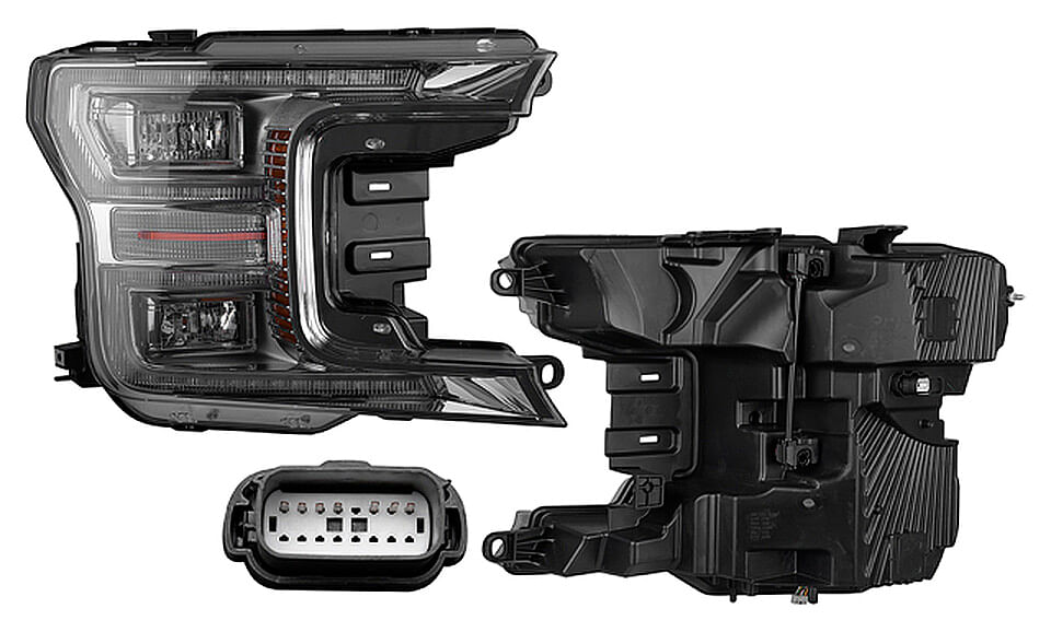 Faro Con Leds Lado Pasajero