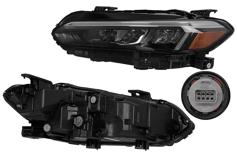 Faro Con Leds Lado Conductor
