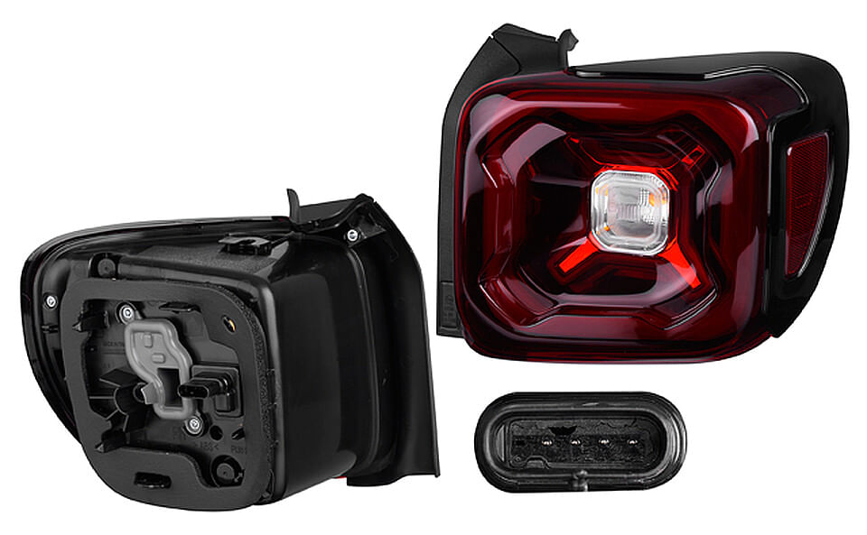 Calavera Con Leds Lado Pasajero