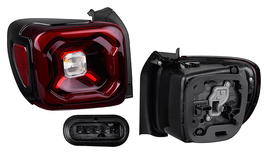 Calavera Con Leds Lado Conductor