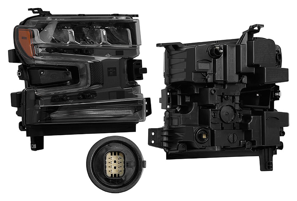 Faro Con Leds Lado Pasajero