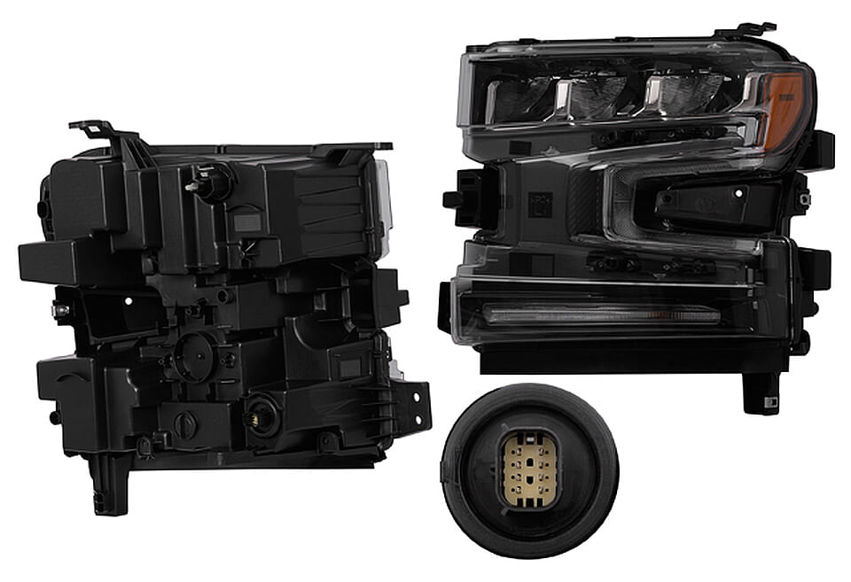 Faro Con Leds Lado Conductor