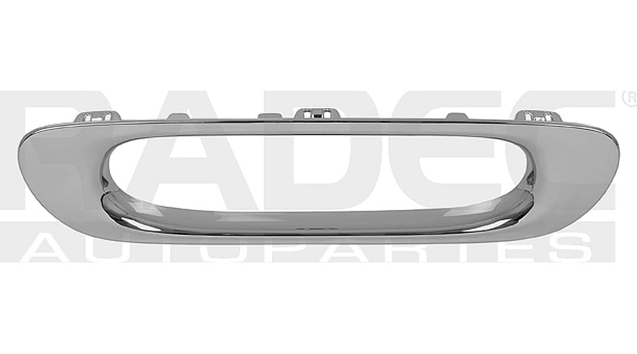Moldura Para Defensa Trasera Central Cromada