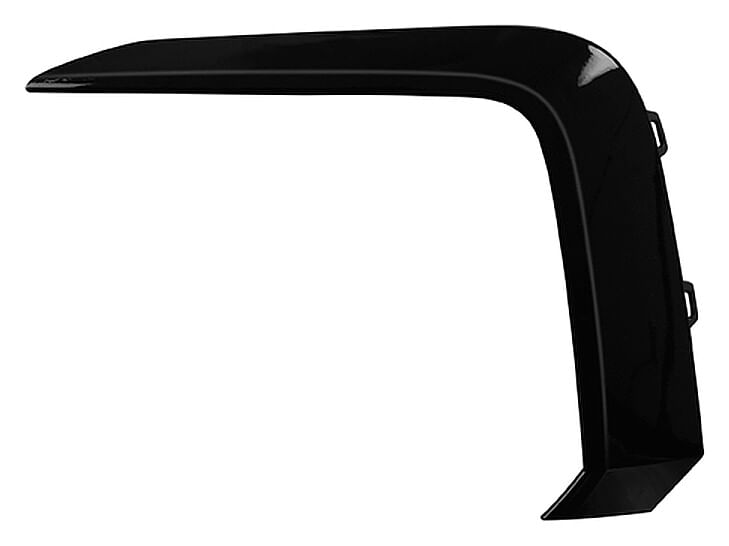Moldura Para Defensa Delantera Negra Lado Conductor