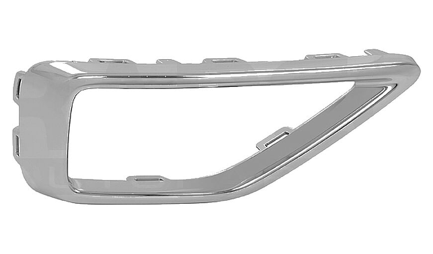 Moldura Para Defensa Trasera Cromada Lado Conductor