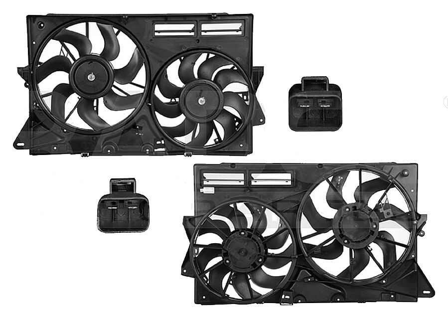 Motoventilador Doble