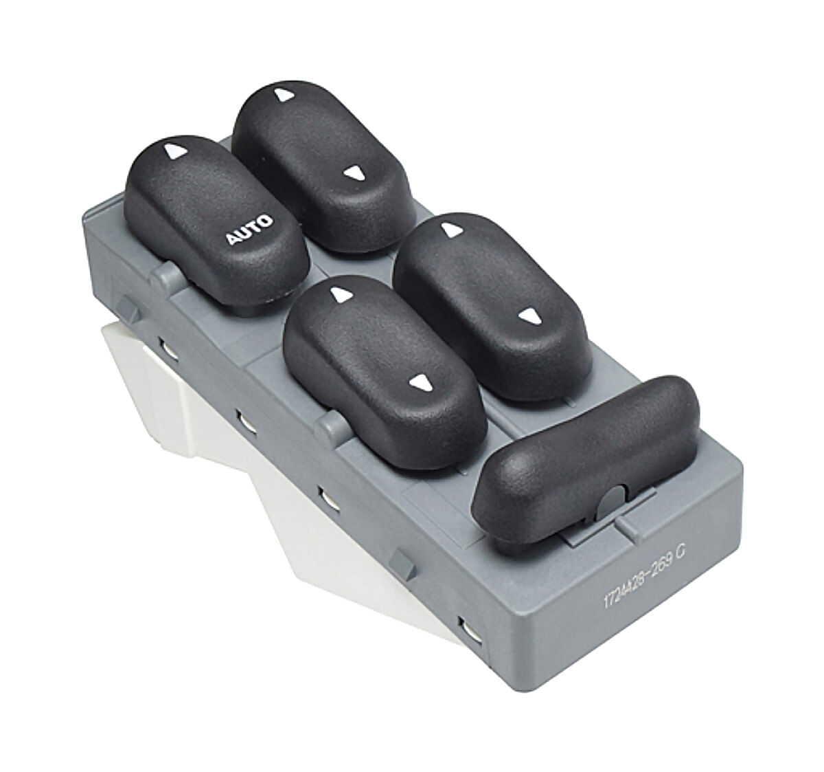 Control Para Cristal Negro 5 Teclas