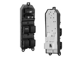 Control Para Cristal Negro 6 Teclas