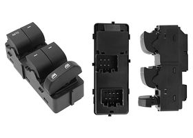 Control Para Cristal Negro 5 Teclas