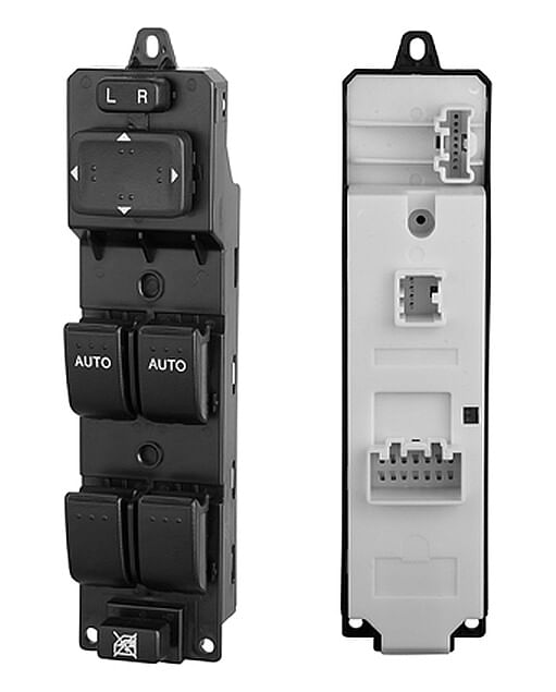 Control Para Cristal Negro 6 Teclas