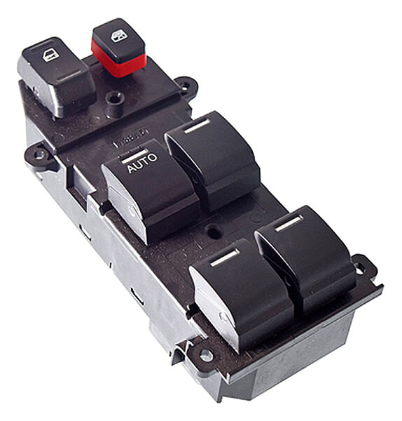 Control Para Cristal Negro 6 Teclas