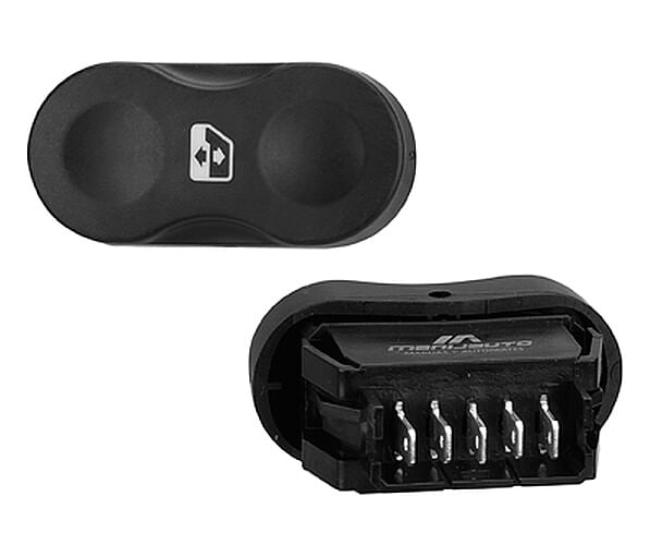 Control Para Cristal Negro 1 Tecla