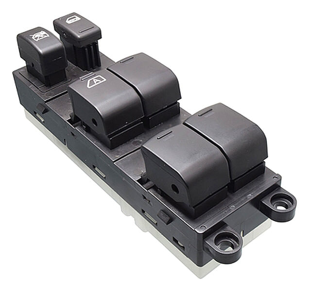 Control Para Cristal Negro 6 Teclas