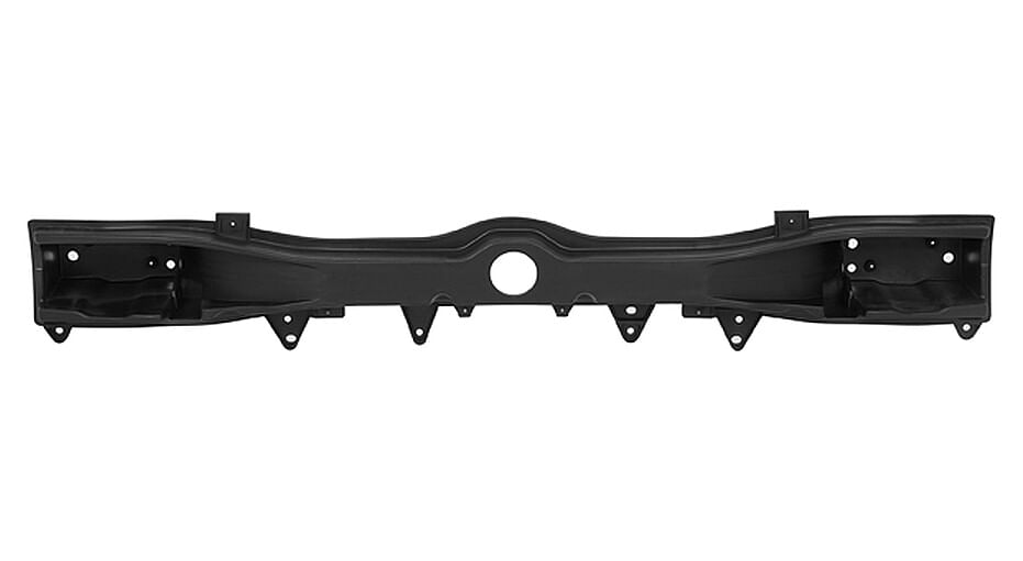 Soporte De Defensa Trasero Negro