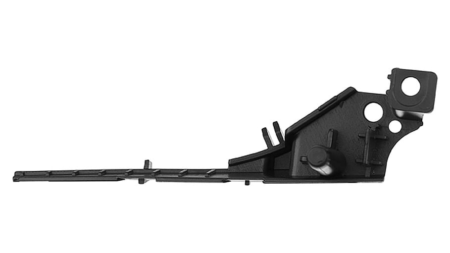 Soporte Parrilla Negro Lado Pasajero