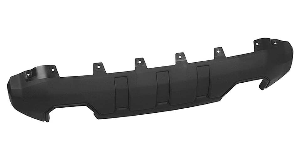 Moldura Para Defensa Delantera Negra