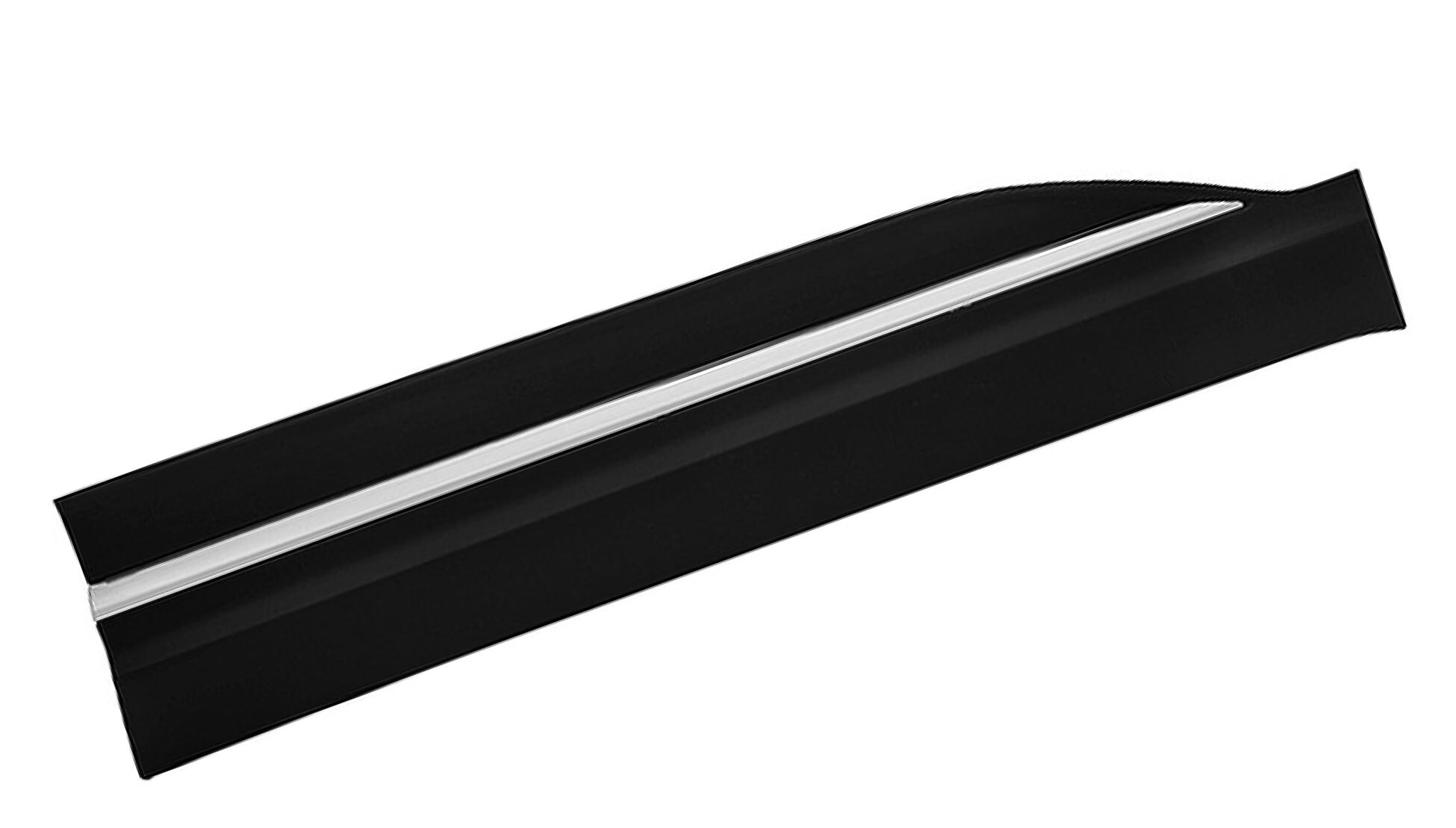 Moldura Para Puerta Delantera Inferior Con Moldura Cromada Lado Pasajero