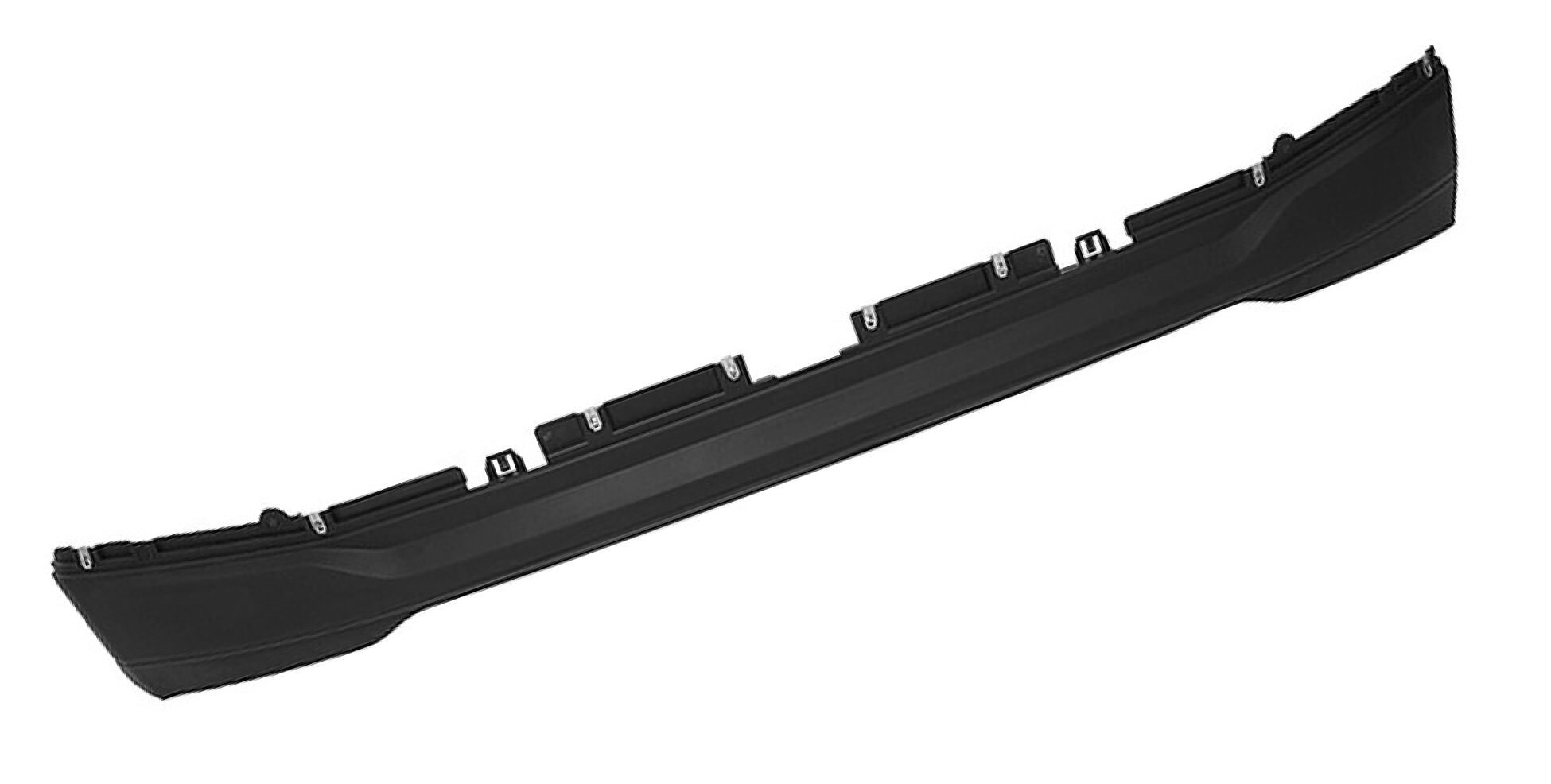 Spoiler Delantero Negro Corrugado